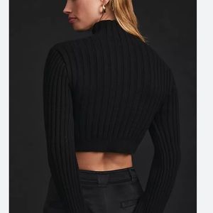 Zara knit ribbed turtleneck